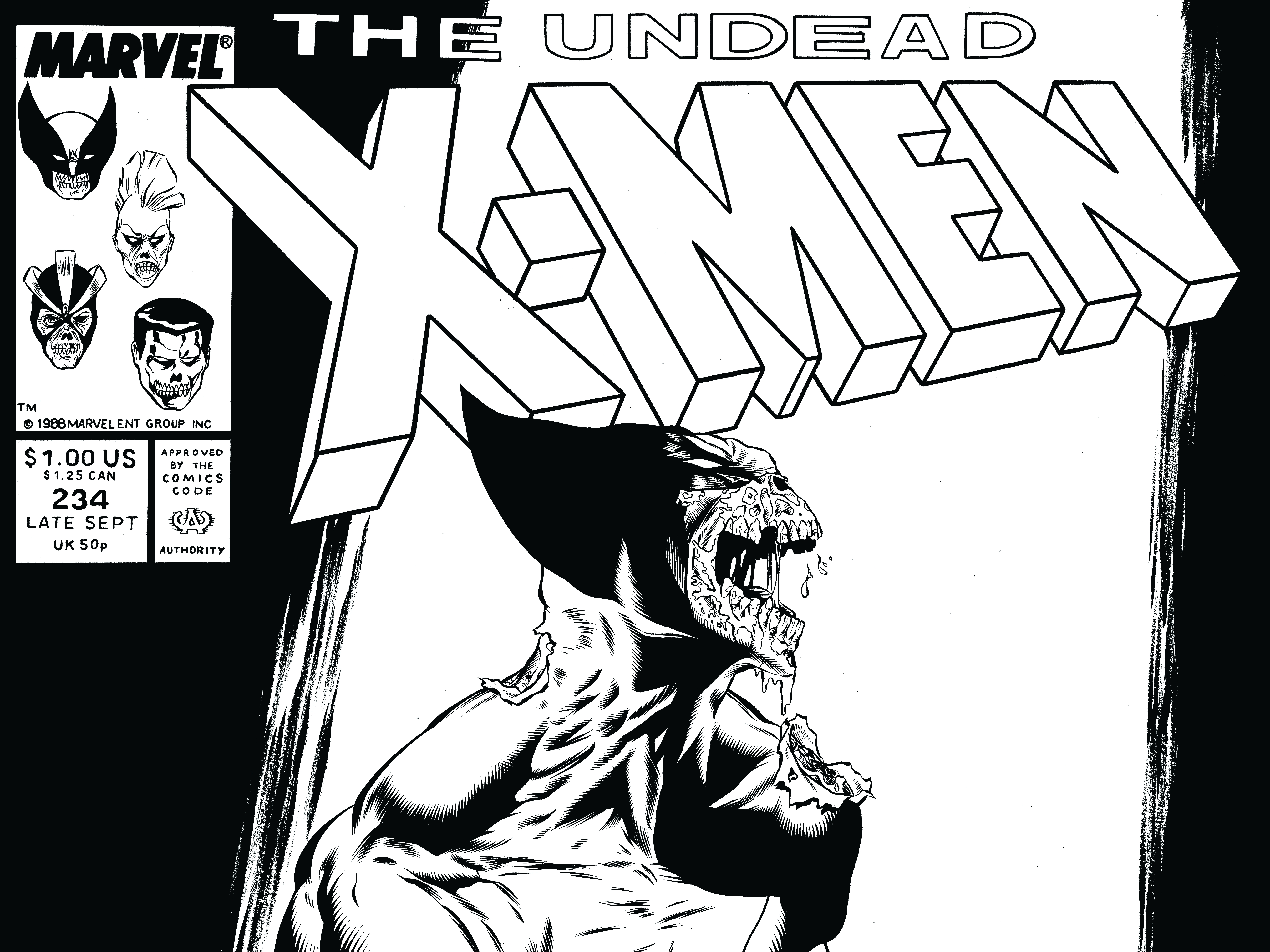 Comics The undead x-men HD Wallpaper | Background Image