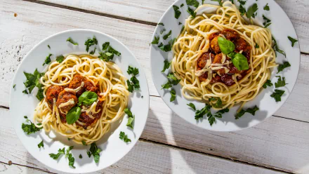  Meatball spaghetti