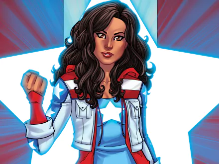 Comic Miss America (Marvel Comics) HD Desktop Wallpaper | Background Image