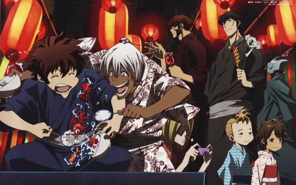 Zed O'Brien Steven A. Starphase Klaus Von Reinherz Zapp Renfro Leonardo Watch Anime Blood Blockade Battlefront HD Desktop Wallpaper | Background Image