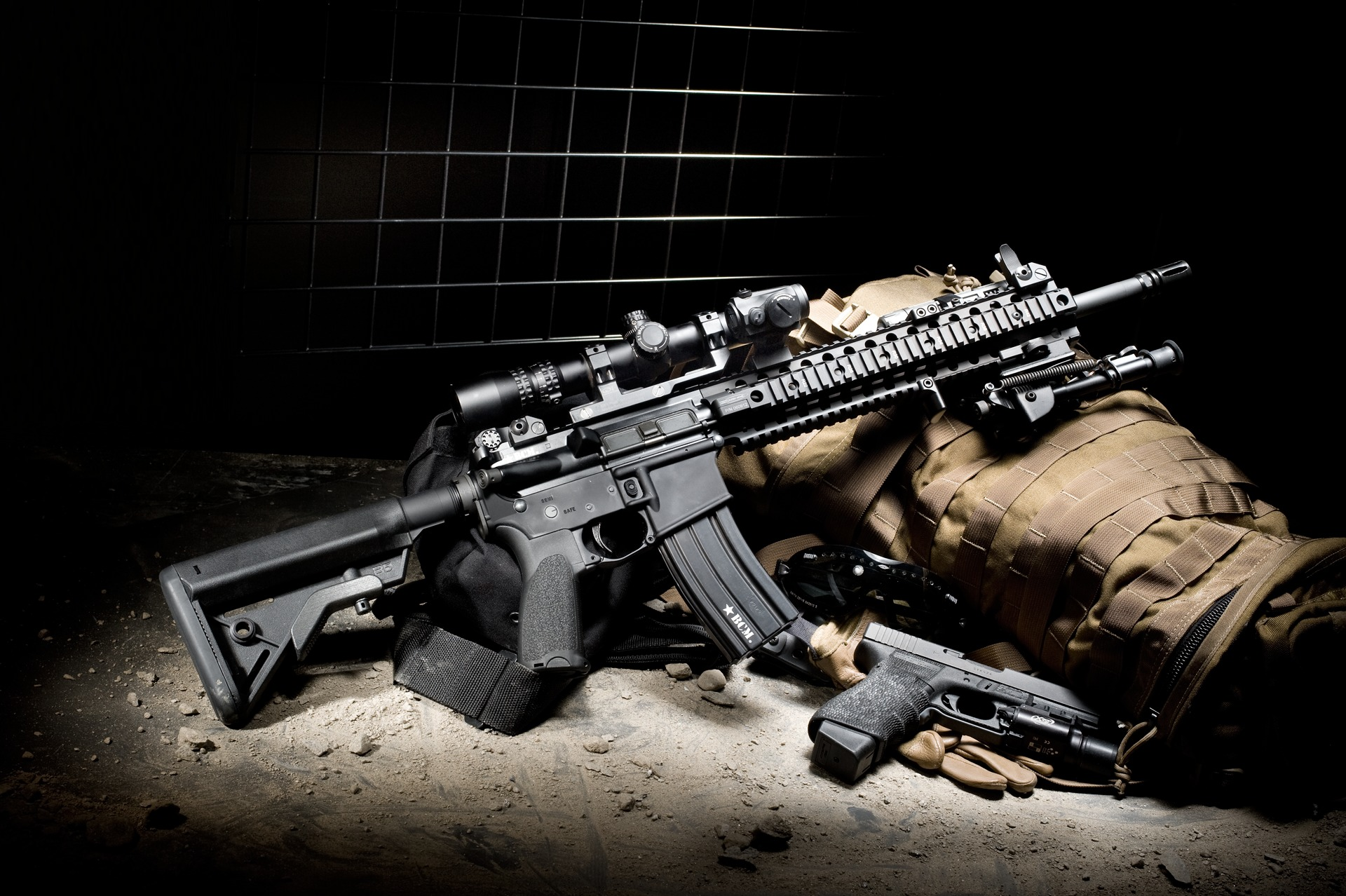 Download Man Made Rifle HD Wallpaper