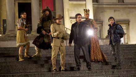 Robin Williams Ben Stiller movie Night at the Museum: Secret of the Tomb HD Desktop Wallpaper | Background Image