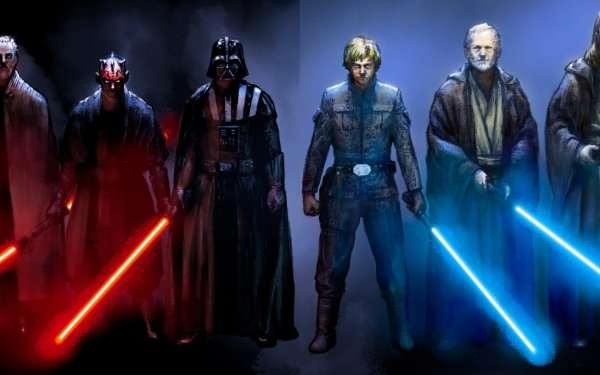 Ciencia ficción La Guerra De Las Galaxias La Guerra de las Galaxias Darth Vader Darth Maul Yoda Obi-Wan Kenobi Sith Jedi Lightsaber Qui-gon Jinn Emperor Palpatine Count Dooku Fondo de pantalla HD | Fondo de Escritorio