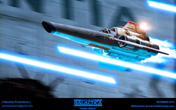 Colonial Viper Battlestar Galactica spaceship TV Show Battlestar Galactica (2003) HD Desktop Wallpaper | Background Image
