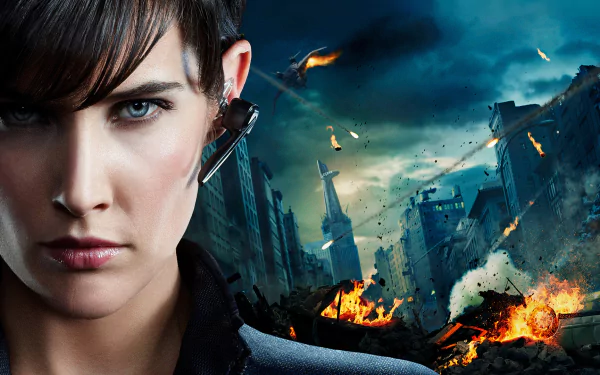Maria Hill Cobie Smulders Avengers movie HD Desktop Wallpaper | Background Image