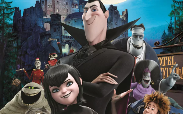 Murray (Hotel Transylvania) Frankenstein (Hotel Transylvania) Mavis (Hotel Transylvania) Dracula (Hotel Transylvania) movie Hotel Transylvania HD Desktop Wallpaper | Background Image
