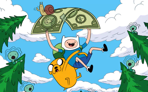 Jake (Adventure Time) Finn (Adventure Time) TV Show Adventure Time HD Desktop Wallpaper | Background Image