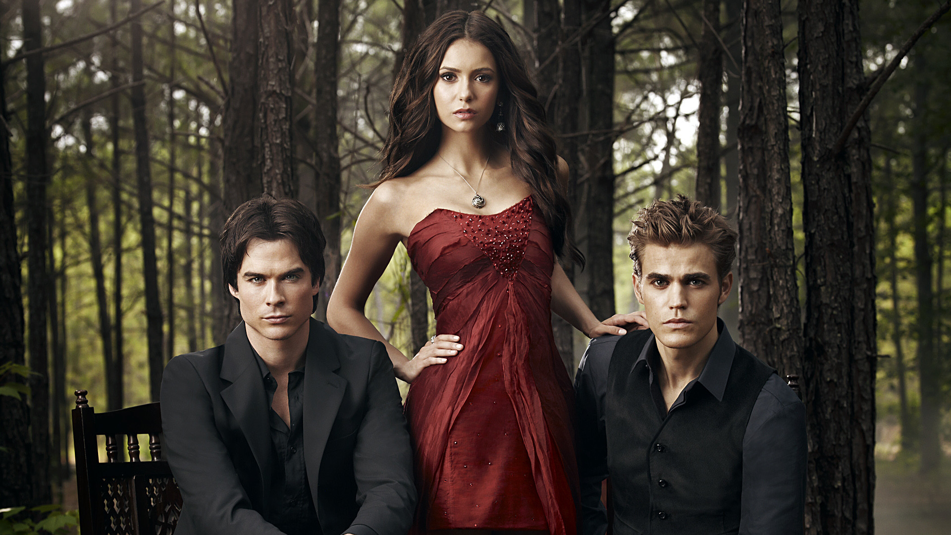 The Vampire Diaries HD Wallpaper Dark Romance In The Woods