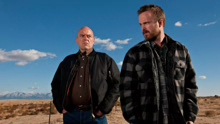 Hank Schrader Dean Norris Jesse Pinkman Aaron Paul TV Show Breaking Bad HD Desktop Wallpaper | Background Image
