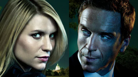 Claire Danes Damian Lewis TV Show Homeland HD Desktop Wallpaper | Background Image