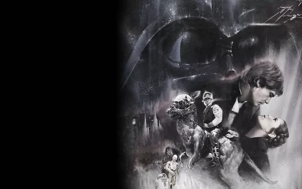 Tauntaun (Star Wars) Han Solo Princess Leia Organa Darth Vader movie Star Wars Episode V: The Empire Strikes Back HD Desktop Wallpaper | Background Image
