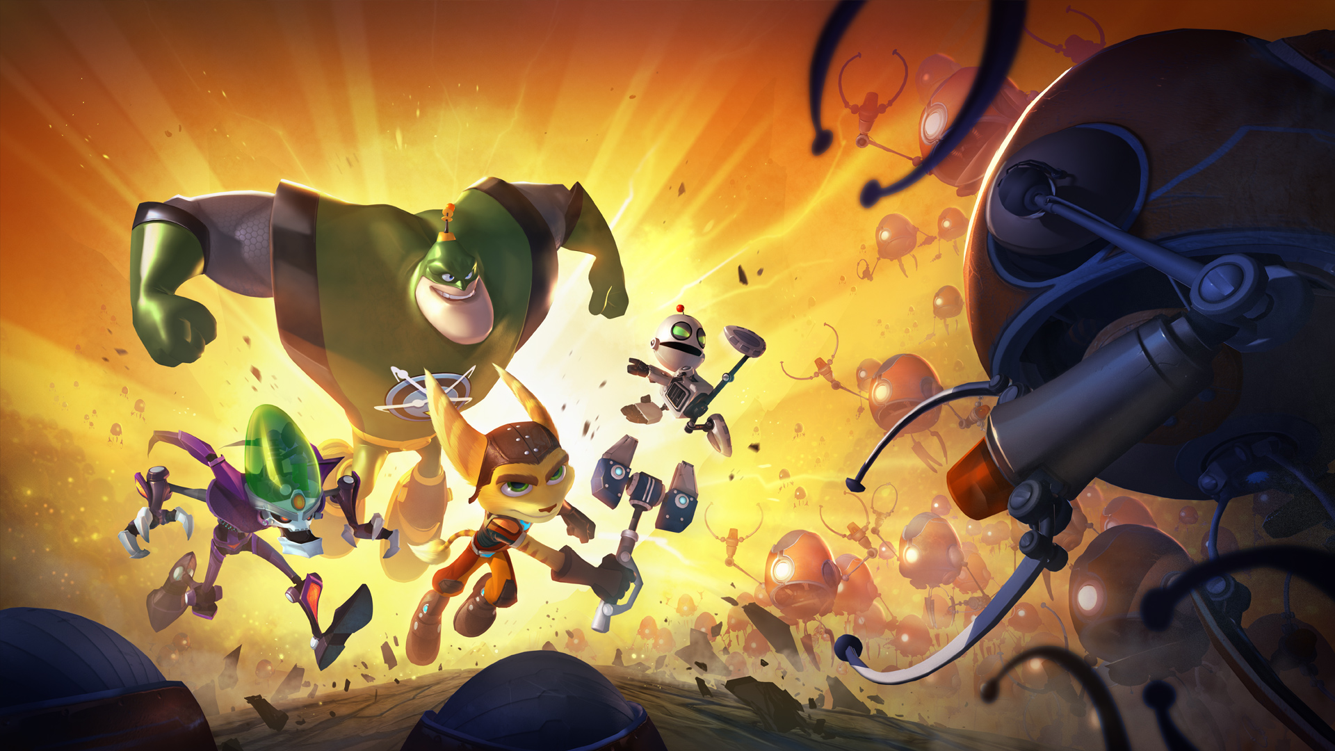 Video Game Ratchet & Clank: All For One HD Wallpaper | Background Image