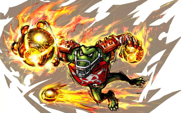 video game Mario Strikers Charged HD Desktop Wallpaper | Background Image