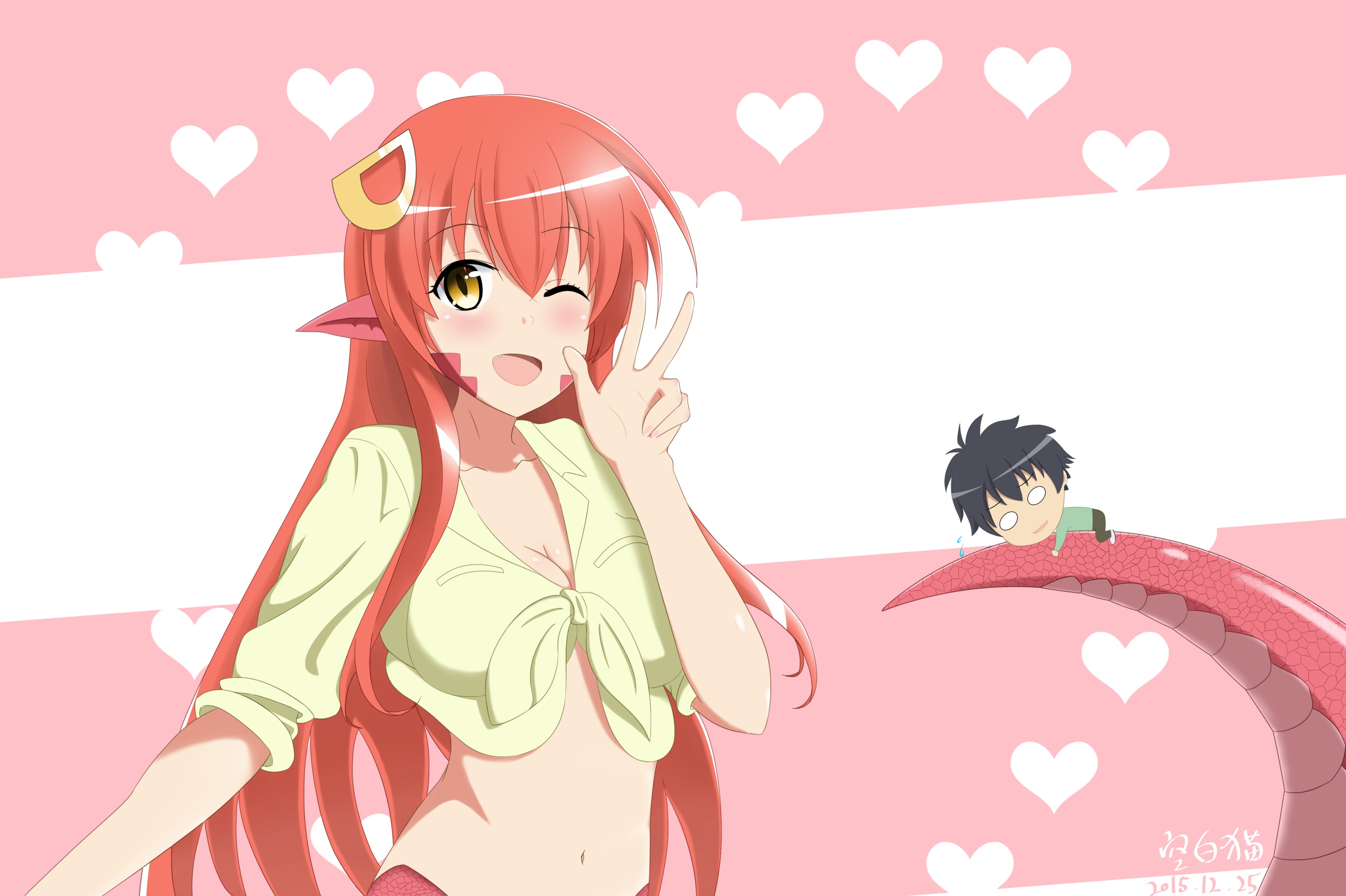 Anime Monster Musume HD Wallpaper | Background Image