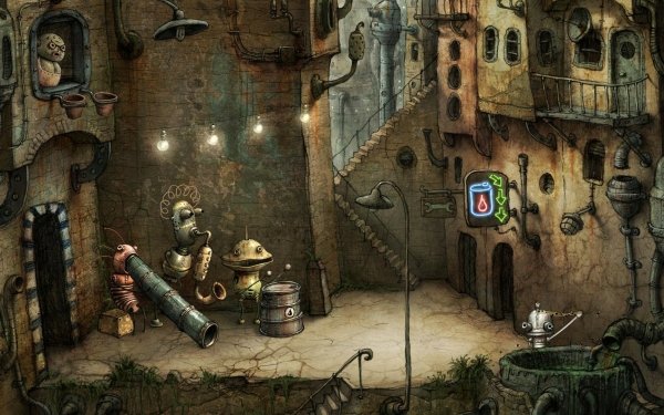 Video Game Machinarium Puzzle HD Wallpaper | Background Image
