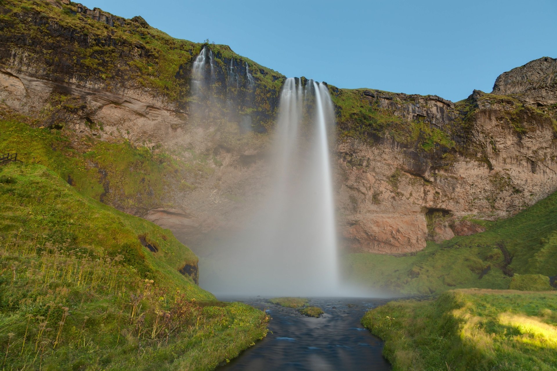 Download Waterfall Nature Seljalandsfoss 4k Ultra HD Wallpaper