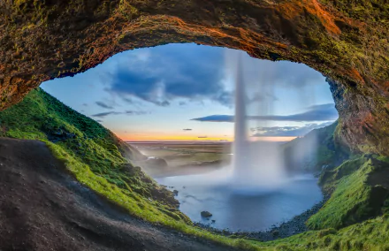  Iceland Waterfall Seljalandsfoss