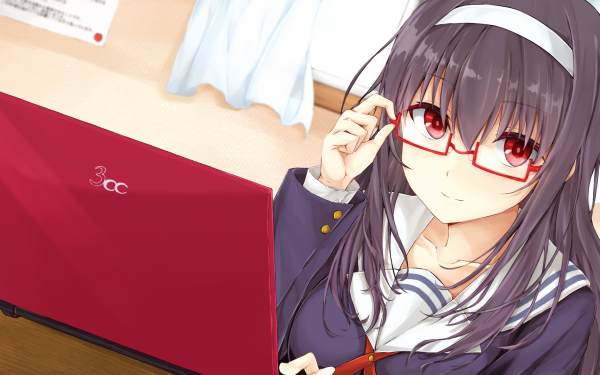Anime Saekano: How to Raise a Boring Girlfriend Utaha Kasumigaoka HD Wallpaper | Background Image