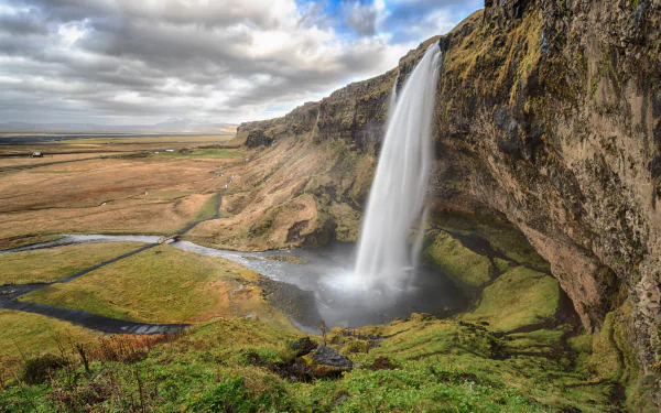  Iceland Waterfall seljalandsfoss
