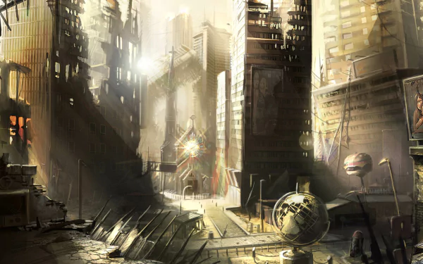 video game Afterfall: InSanity HD Desktop Wallpaper | Background Image