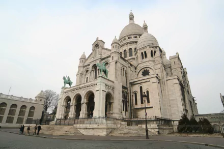 France Paris Basilica monument religious Sacré-Cœur HD Desktop Wallpaper | Background Image