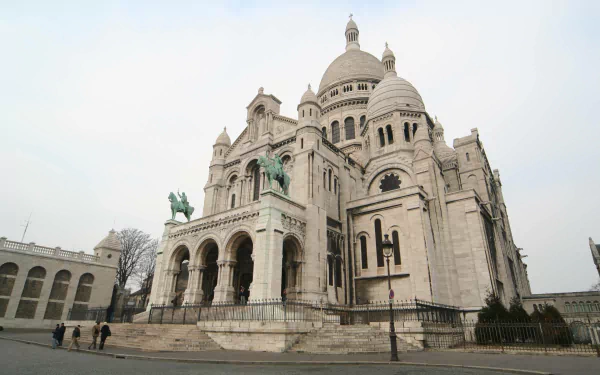France Paris Basilica monument religious Sacré-Cœur HD Desktop Wallpaper | Background Image