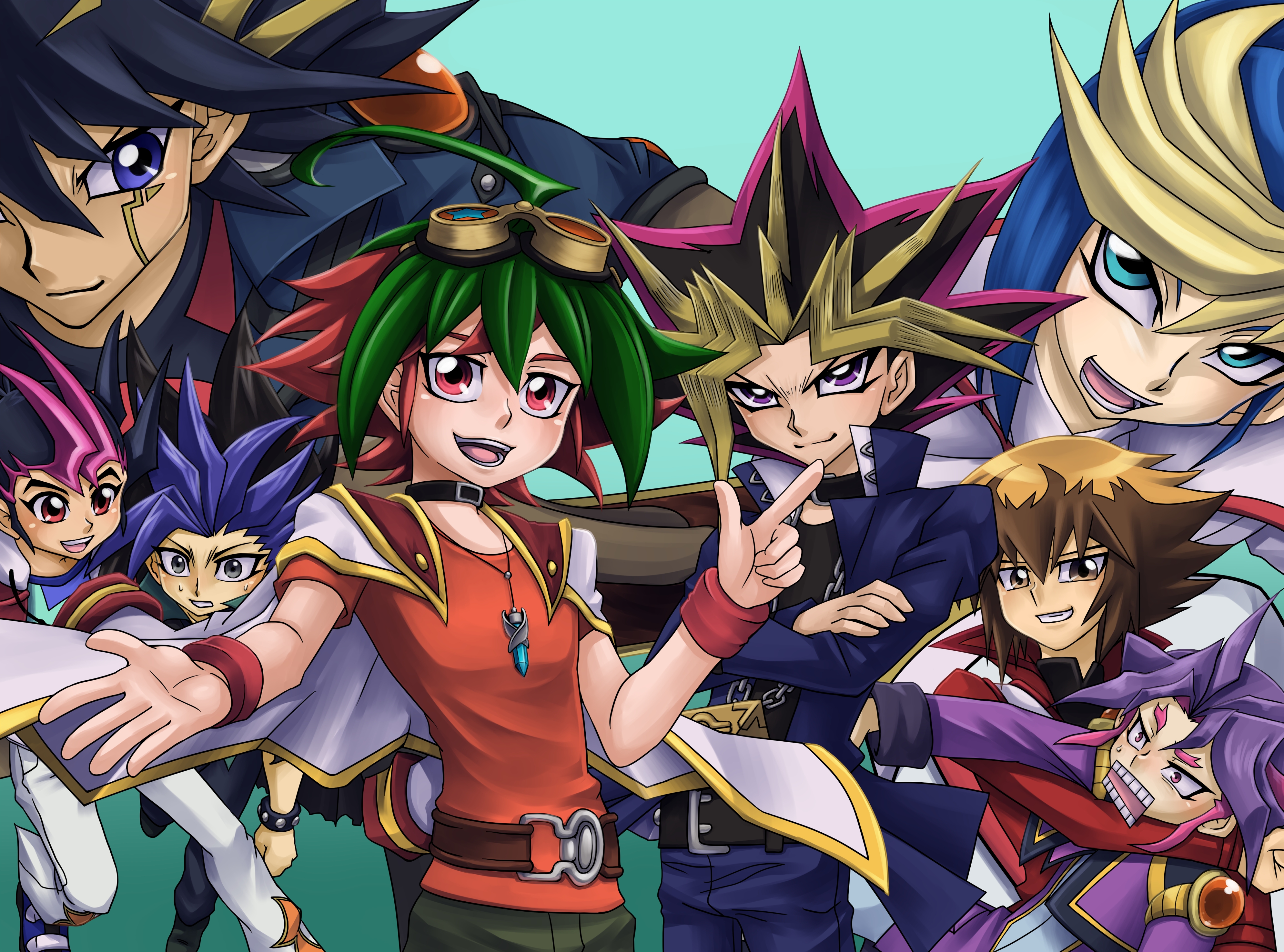 Anime Yu-Gi-Oh! Zexal HD Wallpaper by zealmaker