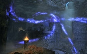 Skyrim Magic 高清壁纸 桌面背景