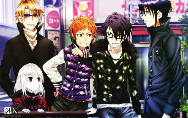 Reisi Munakata Saruhiko Fushimi Misaki Yata Izumo Kusanagi Anna Kushina Anime K Project HD Desktop Wallpaper | Background Image