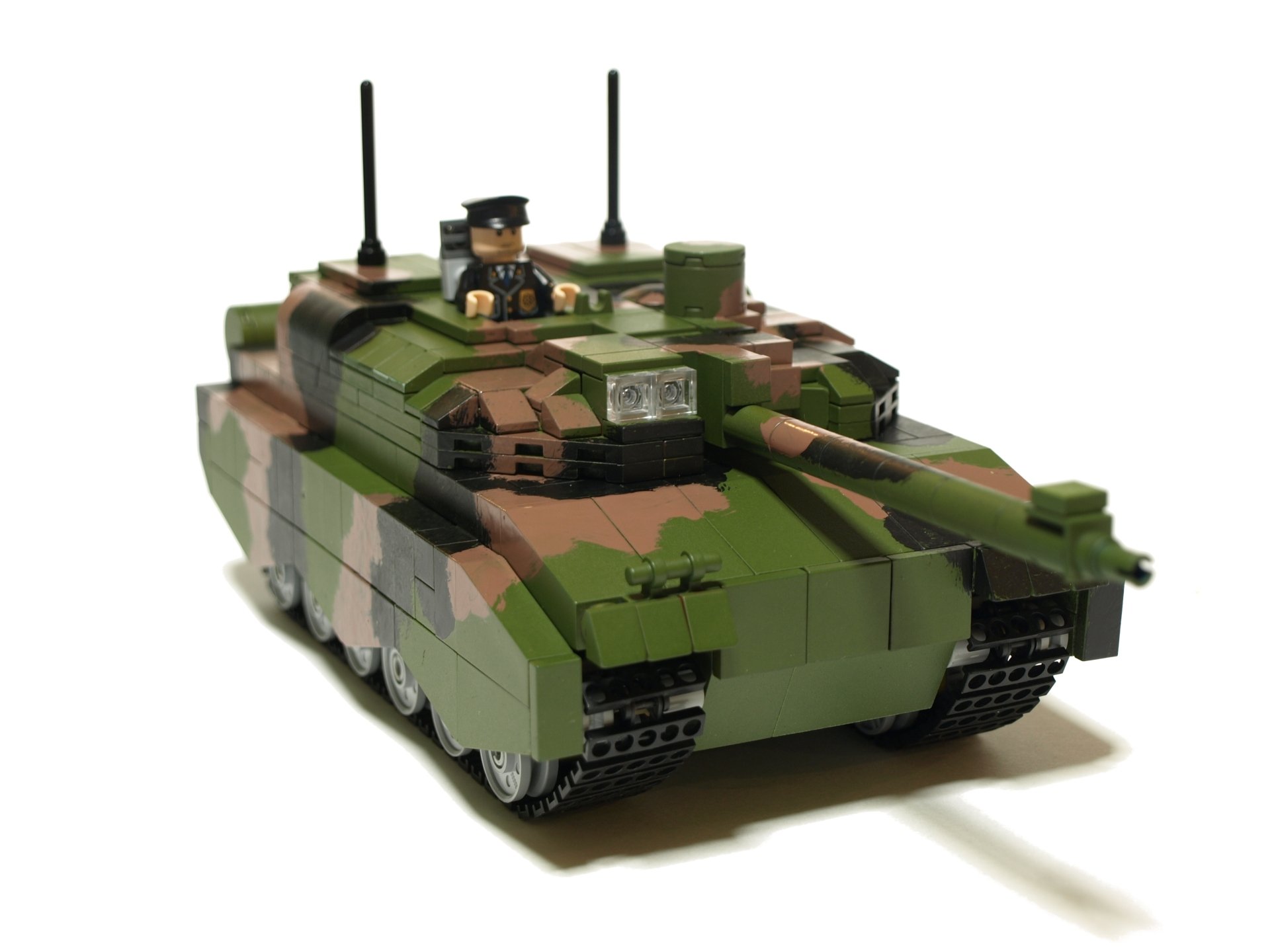Download Lego Tank Military AMX Leclerc HD Wallpaper