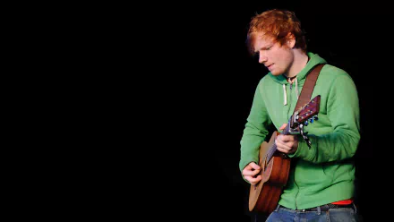 guitar English singer music Ed Sheeran HD Desktop Wallpaper | Background Image