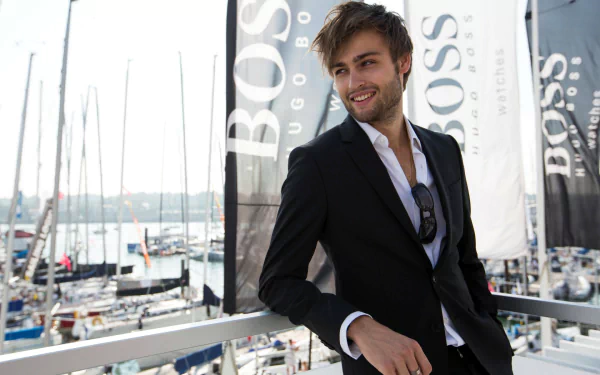 English actor Celebrity Douglas Booth HD Desktop Wallpaper | Background Image