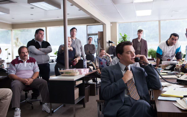 Leonardo Dicaprio Jordan Belfort movie The Wolf of Wall Street HD Desktop Wallpaper | Background Image