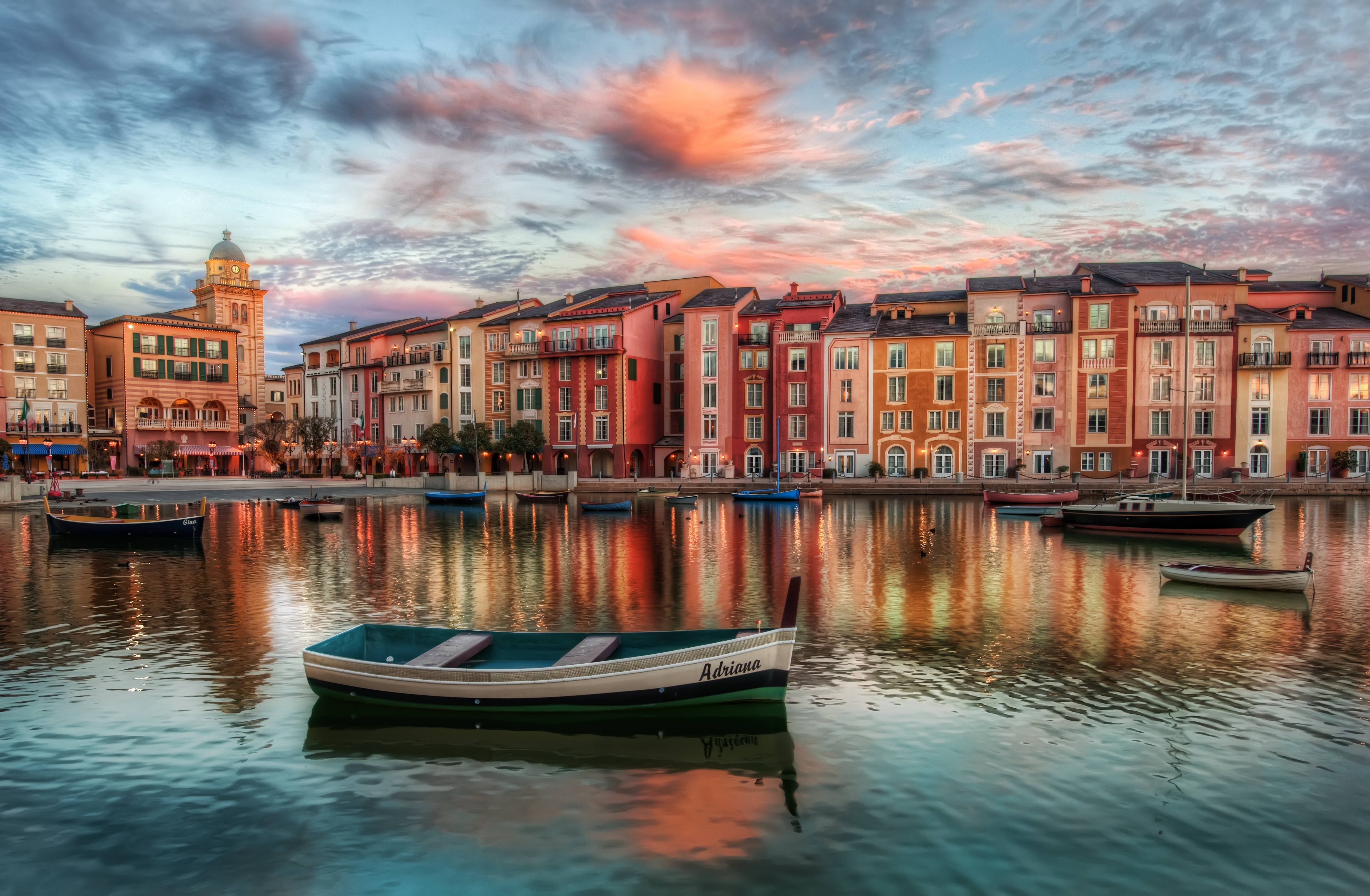 Houses along the Lake in Orlando, Florida by Trey Ratcliff