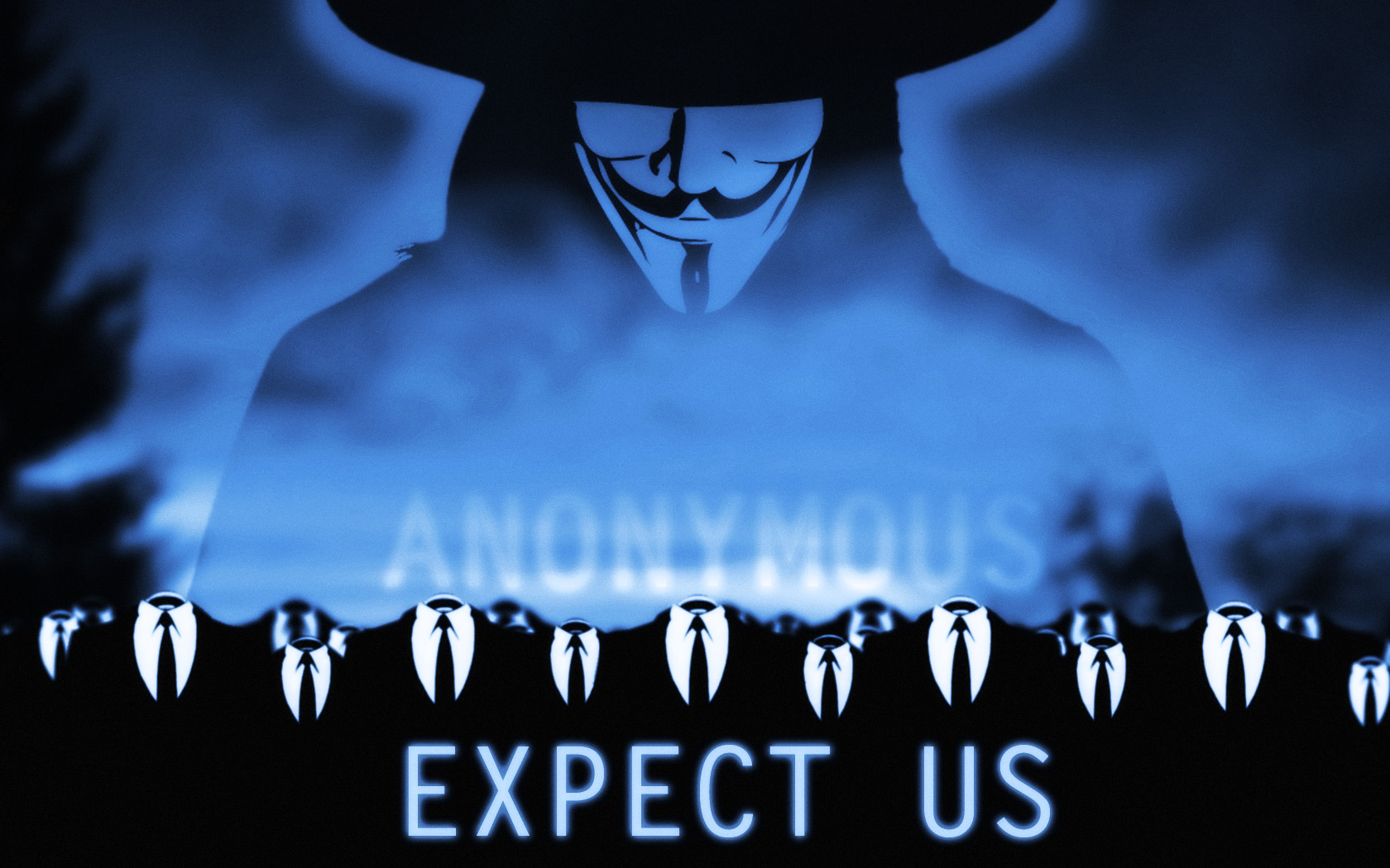 Technology Anonymous Wallpaper