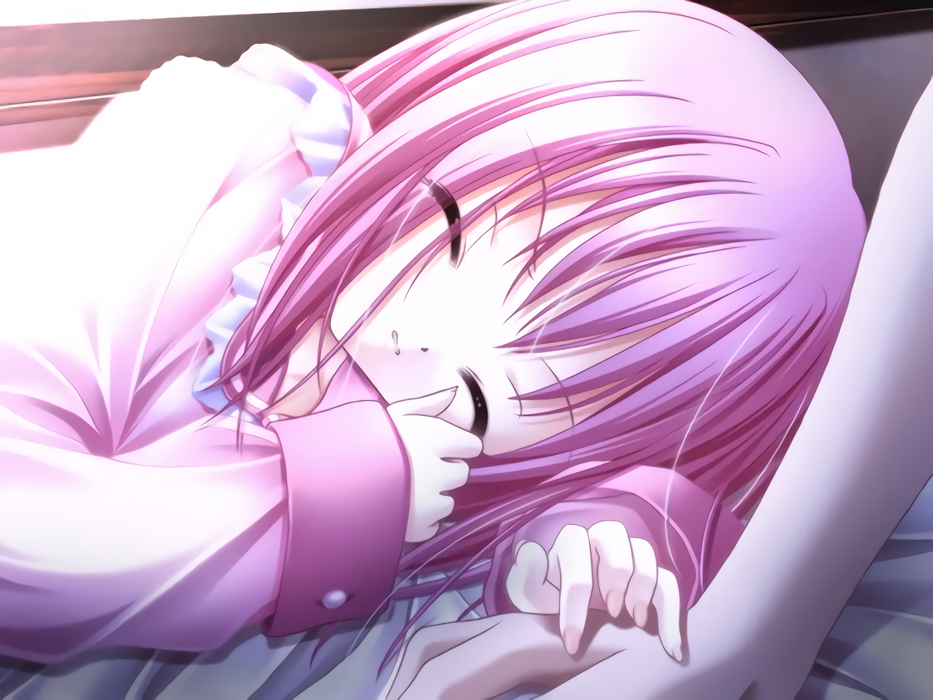 Download Cute Pink Hair Anime Original Cute Anime HD Wallpaper by Tinkerbell, image size:1920x1440