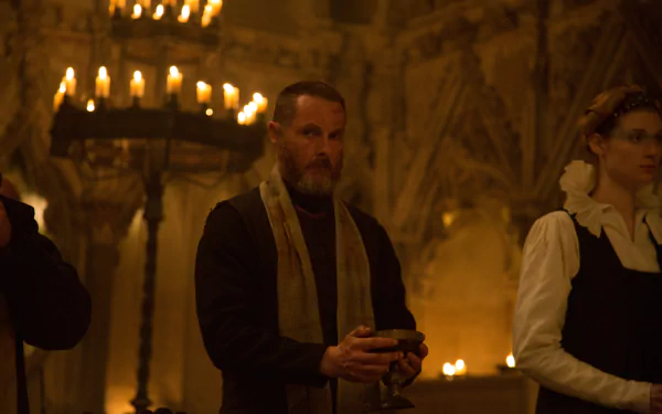 Sean Harris Macduff Elizabeth Debicki Lady Macduff movie Macbeth HD Desktop Wallpaper | Background Image