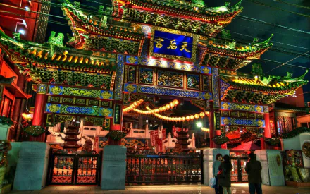  Lighted Pagoda