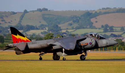 warplane aircraft jet fighter military British Aerospace Harrier II HD Desktop Wallpaper | Background Image