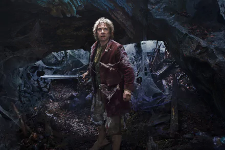 hobbit Martin Freeman Bilbo Baggins movie The Hobbit: An Unexpected Journey HD Desktop Wallpaper | Background Image