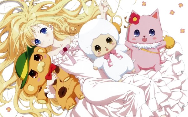 Anime Amagi Brilliant Park Latifa Fleuranza Moffle Macaron Tiramie HD Wallpaper | Background Image