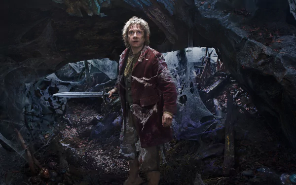 hobbit Martin Freeman Bilbo Baggins movie The Hobbit: An Unexpected Journey HD Desktop Wallpaper | Background Image