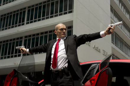 Agent 47 Rupert Friend movie Hitman: Agent 47 HD Desktop Wallpaper | Background Image
