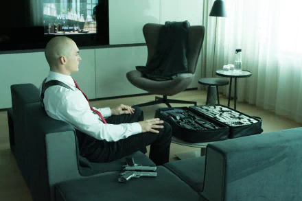 Agent 47 Rupert Friend movie Hitman: Agent 47 HD Desktop Wallpaper | Background Image