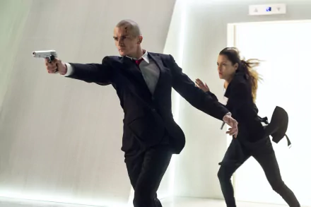 Agent 47 Rupert Friend Katia (Hitman: Agent 47) Hannah Ware movie Hitman: Agent 47 HD Desktop Wallpaper | Background Image