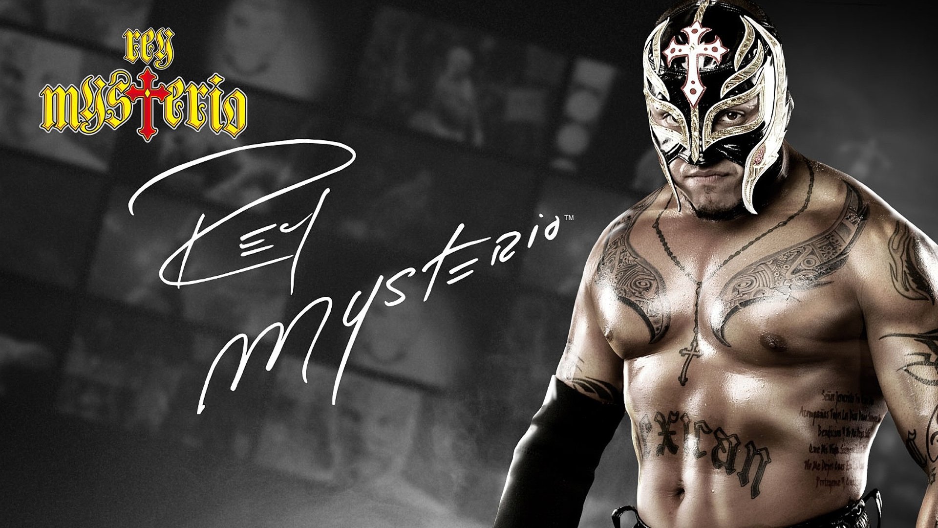 HD wallpaper Rey Mysterio Blue Mask Rey Mysterio WWE tattoo adult one  person  Wallpaper Flare