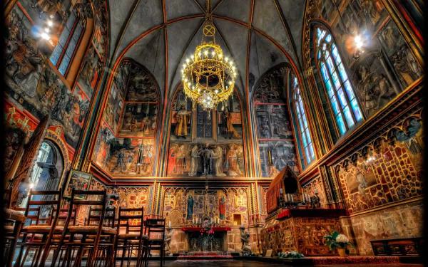  St. Vitus Cathedral in Prague by Pedro Szekely