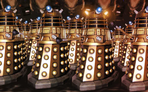Dalek TV Show Doctor Who (2005) HD Desktop Wallpaper | Background Image