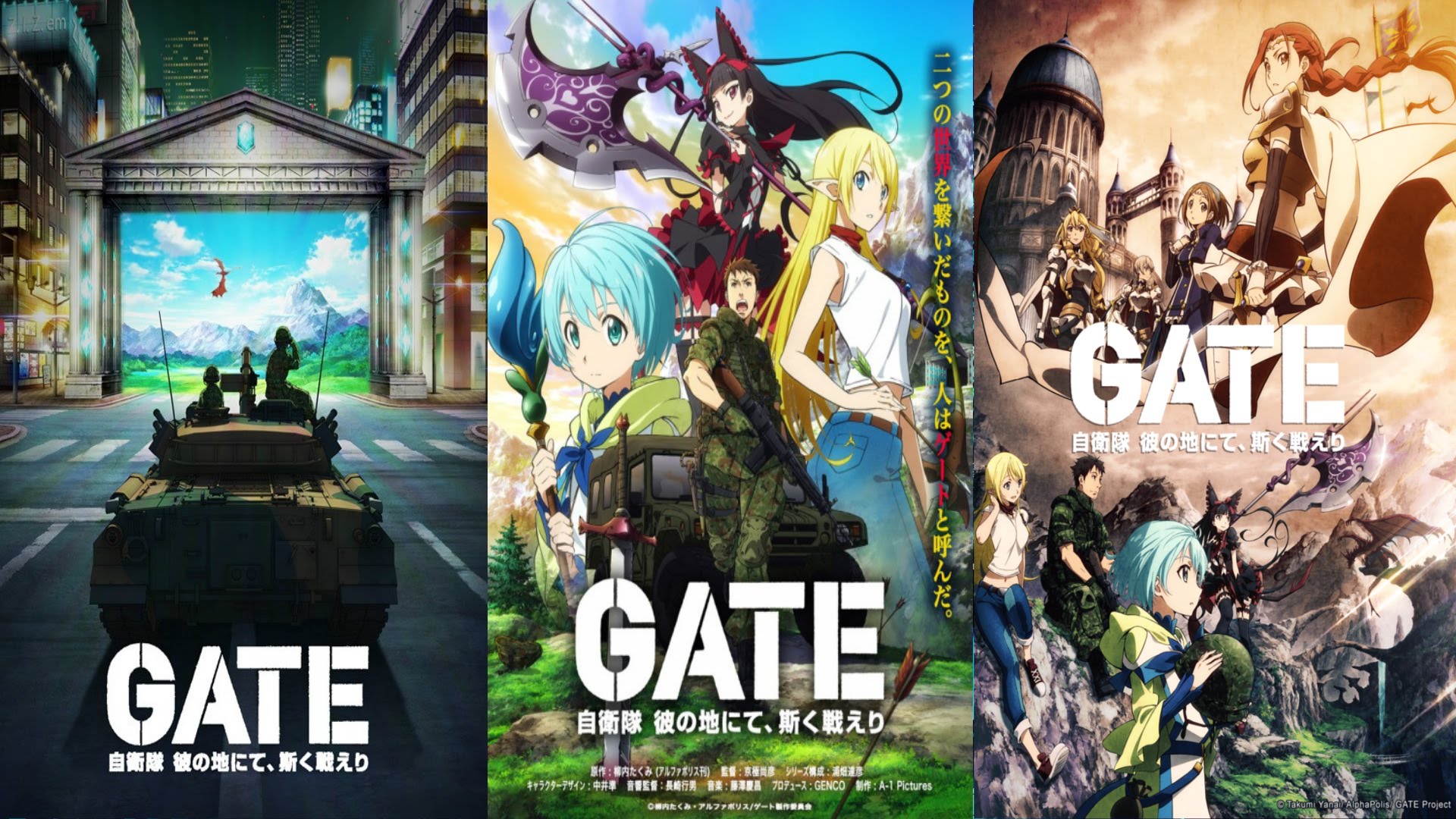 Anime GATE HD Wallpaper | Background Image