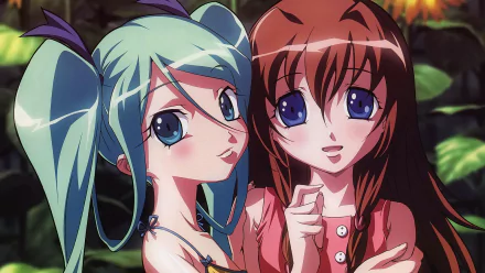 Ichika Tachibana Manatsu Kuroki long hair Anime uta~kata HD Desktop Wallpaper | Background Image